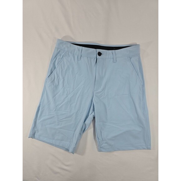 Kenneth Cole Other - Kenneth Cole Golf Men's Baby Blue Golf Shorts Size 32 Athletic Flat Front